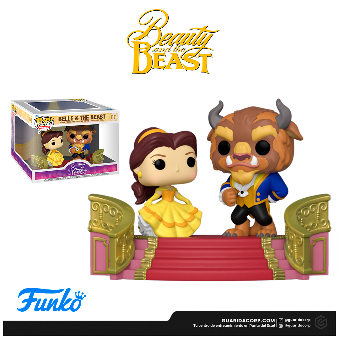 FUNKO POP ! DISNEY - BEAUTY BELLE & THE BEAST (1141) LA BELLA E LA BESTIA  FIGURE