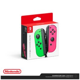 Controles Nintendo Switch • Joy-Con Neon Green/Pink