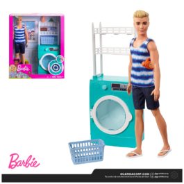 Barbie – Ken + Set Lavarropas